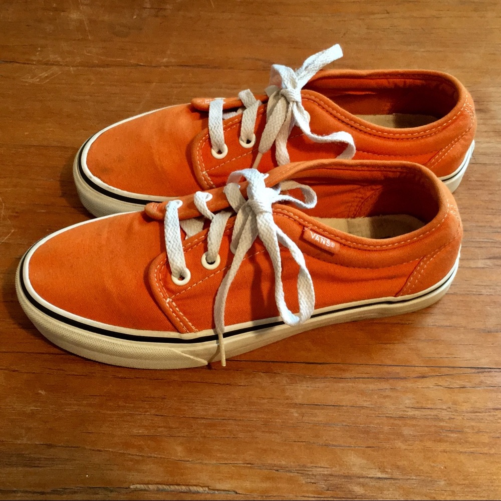 VANS Orange Sneakers